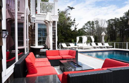 The J Luxury Villa - Southampton Poolside Retreat with Sauna - Foto 21