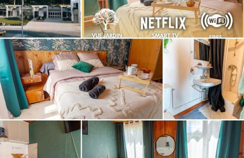 La Rosée - Studio Cosy à 50m des Thermes - Vue jardin, Wifi, Smart TV - Foto 2