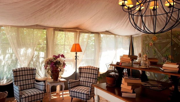 Sitzecke in der Lobby