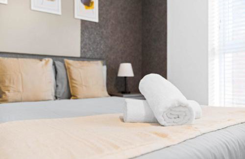 Stylish 2 Bedroom Flat in Birmingham JQ, Sleeps 6, Free WIFI and Secure Parking - Foto 13