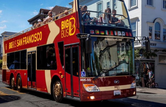 Big Bus São Francisco: bilhete de 48 horas Hop-On Hop-Off e Alcatraz - Foto 9