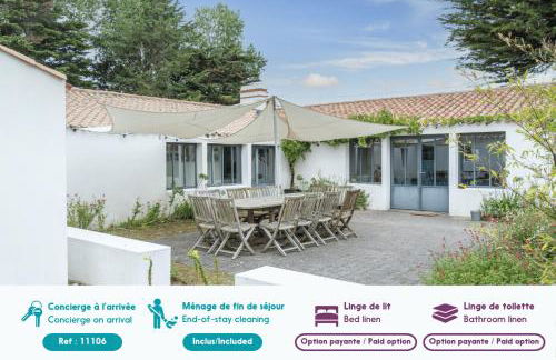 Les Joublanchas : Maison familiale mer et campagne pour 16 - Photo 2