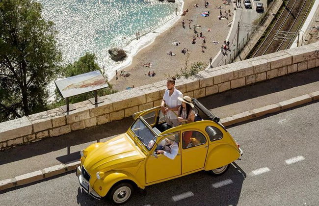 Nice to Monaco in 2CV Citroën by the coastal villages - Photo 7