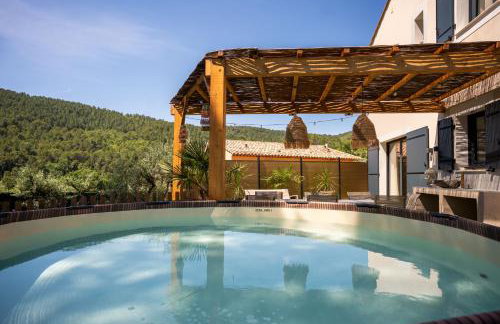 Villa Le Jas de Bali 4 chambres Piscine et Jacuzzi - Parking privé - Foto 8