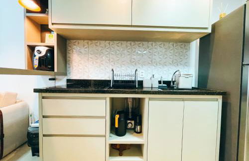 ACONCHEGANTE E MODERNO APARTAMENTO PERTÍSSIMO DA PRAIA - Foto 10