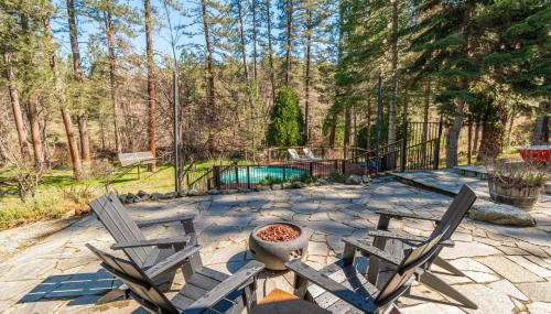 Your Spacious Escape: Creek, Pool, Sauna, Hot Tub - Foto 5, Garden