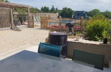 Petite maison bretonne 2 personnes accès piscine - Foto 8