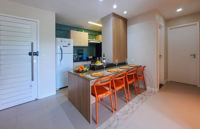 Beach Way Charmoso Pé na Areia 2 quartos 6 pessoas By DM Apartments - Foto 20