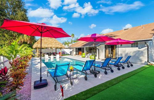 Tiki Hut, Htd Pool, Billiards, Putt-Putt, Canal - Foto 24