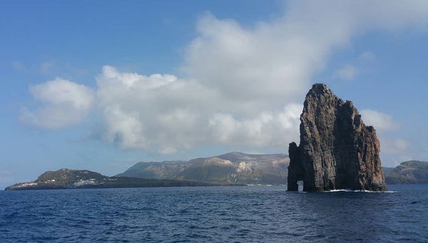 Navegando por el mar Tirreno