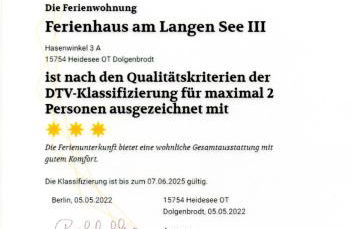 Ferienhaus am Langen See III - Foto 20