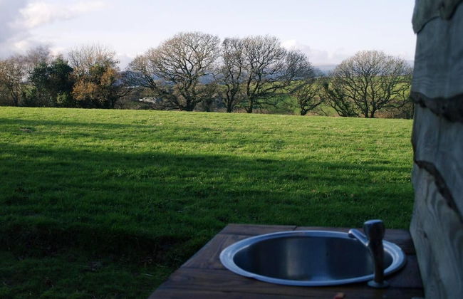 Roundhouse Yurt, Stunning Views, Totnes Dartmouth - Foto 22