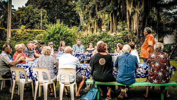 Listos para disfrutar de la cena