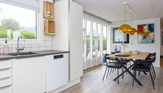 4 Star Holiday Home in Juelsminde - Foto 5, Cocina privada