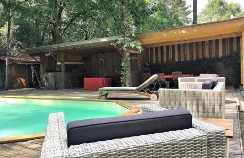 Cap Ferret Villa Grand Chalet Bois - Foto 17