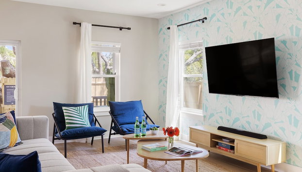 Vilano Fairway Beach Home Hot Tub Firepit Near the Water Gulf Oasis - Foto 2, Habitación