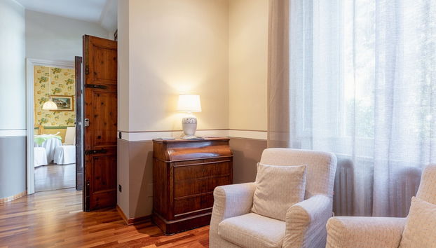 Coin salon dans le hall