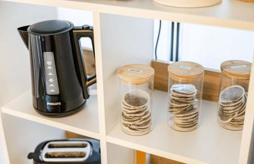 Exquisite Superior Suite 80m2 mit 2 Schlafzimmern & Badewanne - Messe Essen - Foto 22