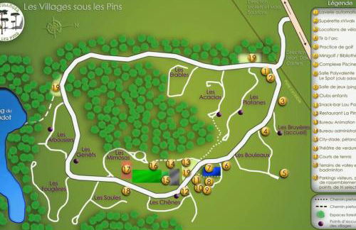 LE COTTAGE VUE LAC-2 vélos-Village Vacances Nature de 70ha! avec piscines et animations - Foto 29