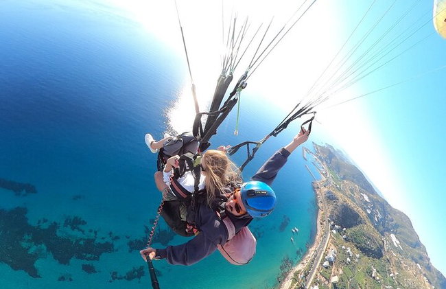 Alanya Parapente y traslado con Cleopatra Beach - Foto 6