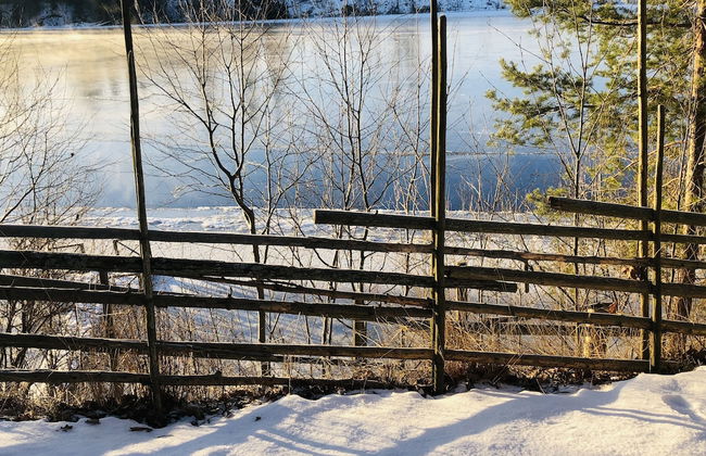 Liljekonvalj Cottage Overlooking the River Sauna - Foto 36