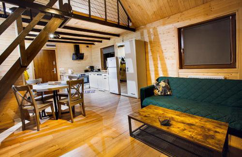 Drewniane domki z prywatnym jacuzzi i widokiem na Góry - Klimatyczny Kompleks w Górach Izerskich #Widogruszka - Photo 52