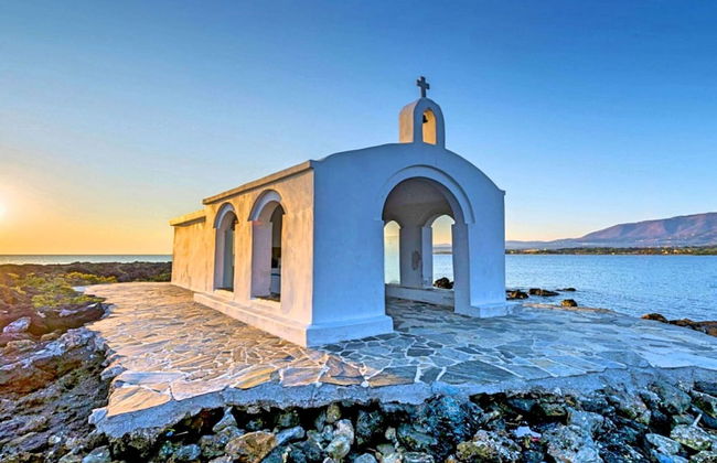 Beautiful Large Villa With Pool and sea View at Nice Georgioupolis - Foto 29