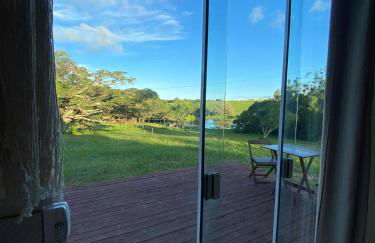 Cabana Araucária em meio à natureza - Foto 18