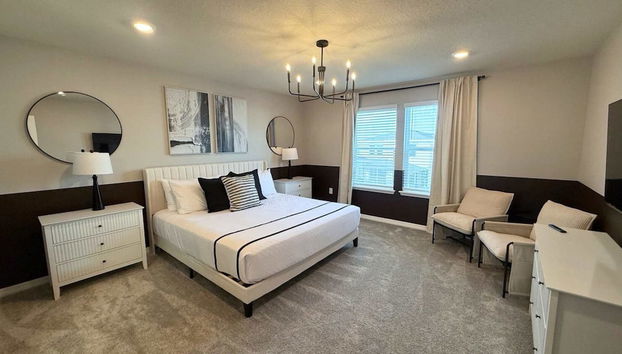 Upstay Family Home w Cinema Pool BBQ Clermont - Foto 3, Habitación