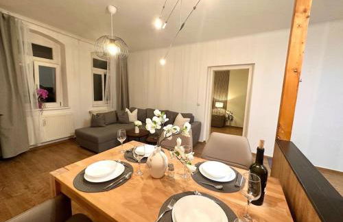 Modern eingerichtete Wohnung im Stadtzentrum Zittau kostenloser Parkplatz - Foto 9