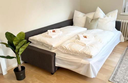 BELLA - Business&Family, Messe Flughafen in 5 min, SmartTV, Netflix, Waschmaschine, 24h Checkin, 35qm - Foto 46