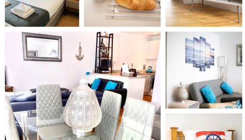 Seaview, Luxury apartment, 2 min walk to Porth Beach - Foto 1