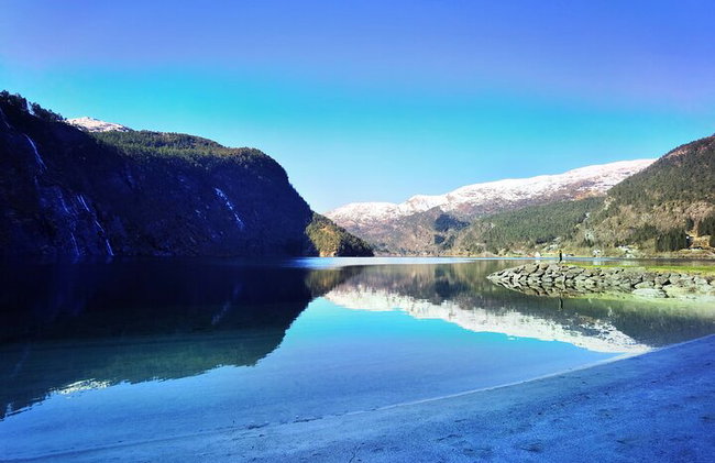 1 Tagestour zum Modalen Mofjord Rad- und Wanderschlitz - Foto 10