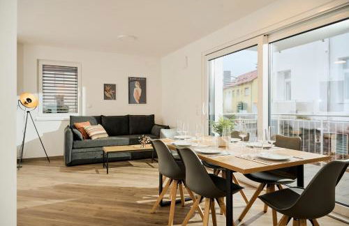 Rent4Living Apartments WLAN I kostenfreie Tiefgarage I Therme 5 Minuten zu Fuß I Barrierearm - Photo 3