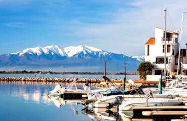 Au bord de l'eau mer, lac et Canigou à Barcarès, piscine et climatisation, magnifique vue ! - Foto 58