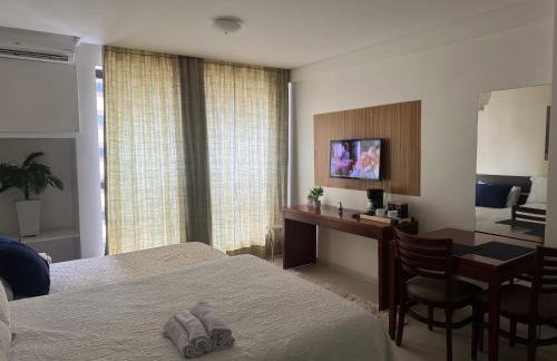 Flat Prince América 603 - Cozinha Completa - Vizinho ao Salvador Shopping - Estrutura de Hotel - Foto 11