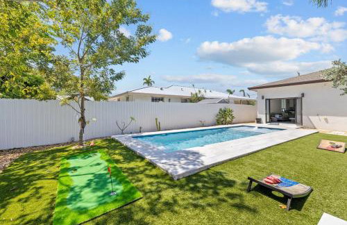 Oasis Yard -Pool-Jets-Game Room-BBQ-Relaxing - Foto 16