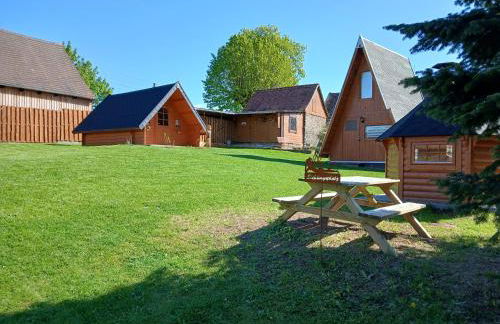 Zittau - Ferienwohnung Frieda mit Camping Familien, und Biker Hütten am Zittauer Gebirge - Foto 24