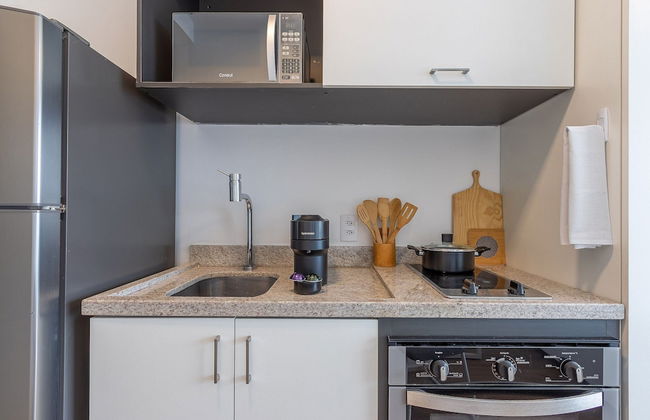 Setin Downtown Praca da Sé by Viva - Prédio completo com piscina perto de estação de metrô no Centro de São Paulo - Foto 59