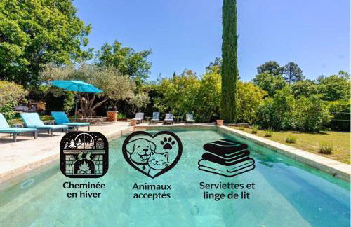 Joli mas "Rêve de lune" en plein coeur du Luberon - Foto 10