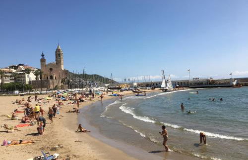 Penthouse in Historic Sitges -Big Terrace & Private Solarium - Foto 43