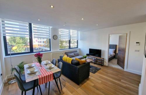 Free Parking: Old Trafford Apartment - Foto 2