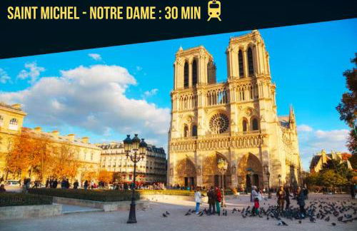 Séjour Business & Famille, 2 chambres, Parking & WiFi - Foto 50