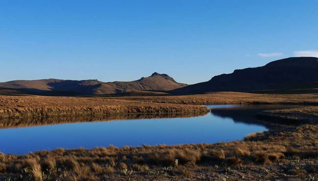 One of the largest lakes in Upper Peru