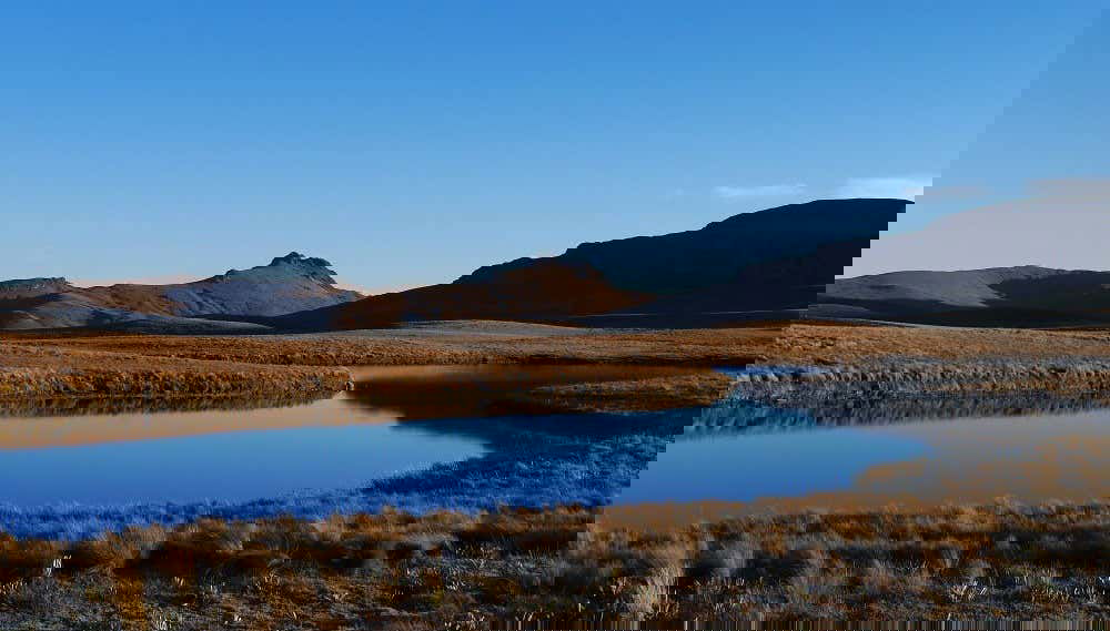 Un des plus grands lacs de l'Alto Peru