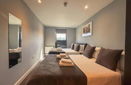 Modern Central Apartment Sleeps 6, Free parking - Foto 12
