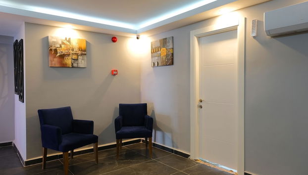 Zona de estar del vestíbulo