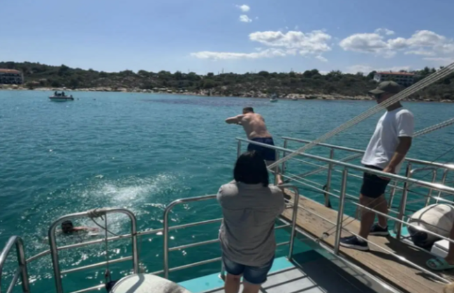 Tour de um dia de Tessalónica: Cruzeiro Lagoa Azul e Ilha Diaporos - Foto 4