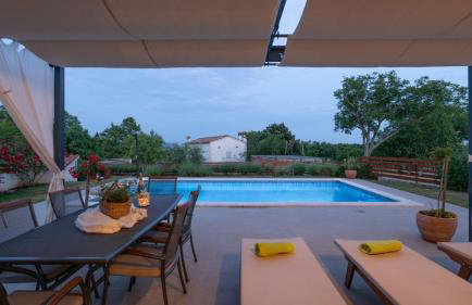 Beautiful Villa Cicibella with pool in Barban - Foto 26