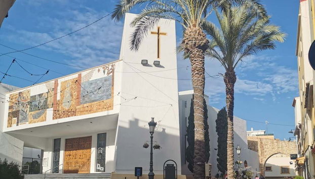 Una de las iglesias de Calpe